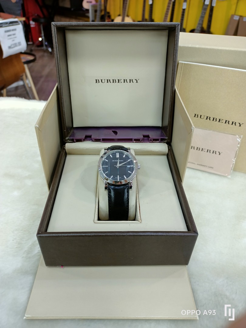 BURBERRY Watch Men BU1354, Men's Fashion, Watches & Accessories, Watches on  Carousell
