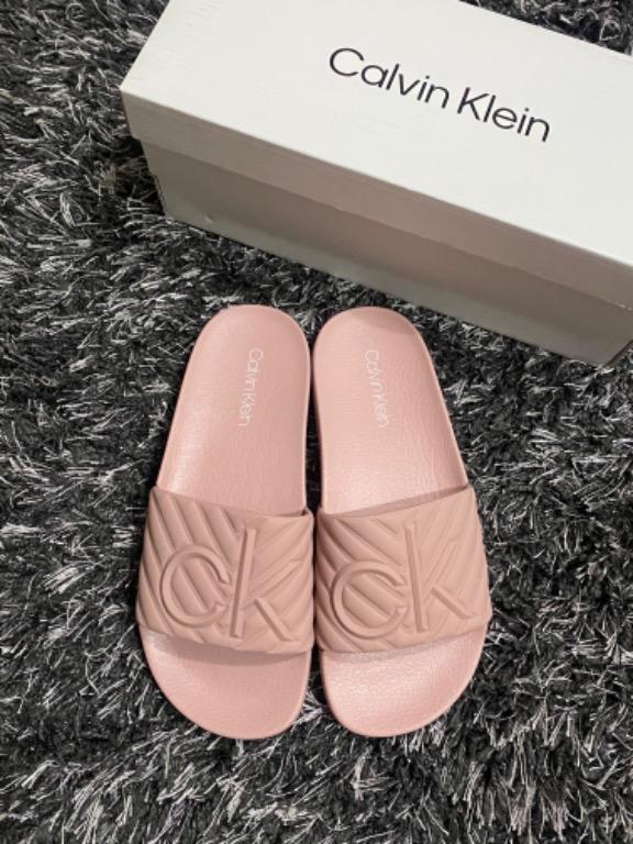 Calvin klein sliders size 6 best sale