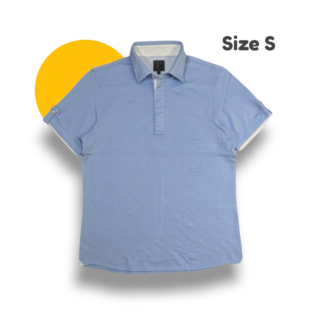 Calvin Klein Mens Polo Shirt Original 