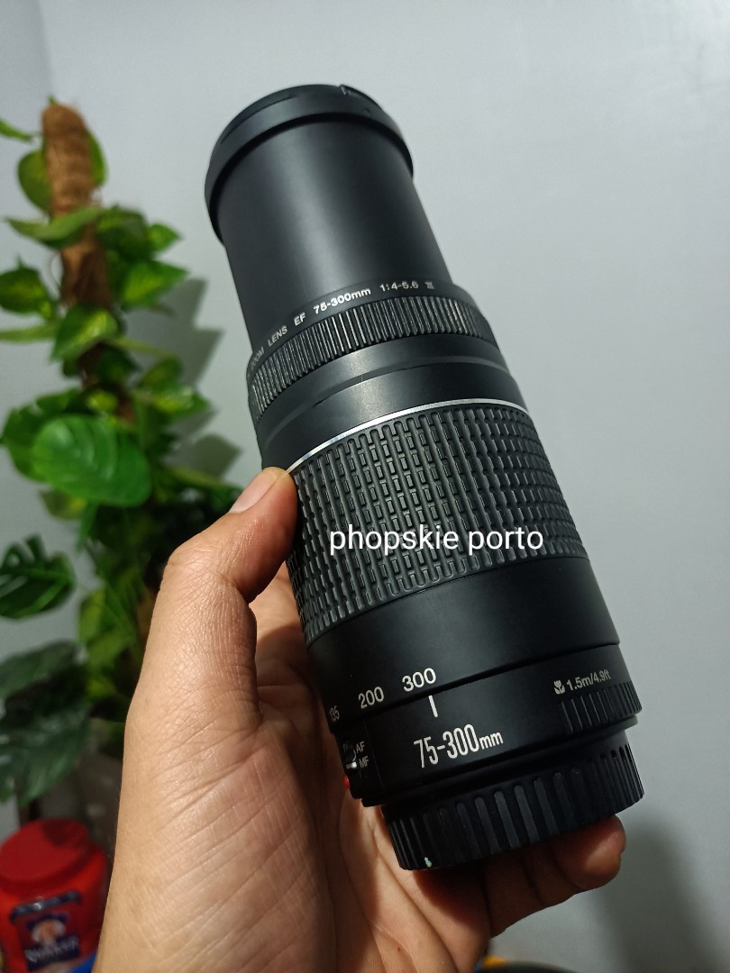 Canon 75 300mm Zoom Lens Photography Lens Kits On Carousell