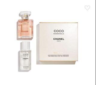 Chanel Coco Mademoiselle 香水 + Body oil COCO Mademoiselle The Essentials For The Weekend