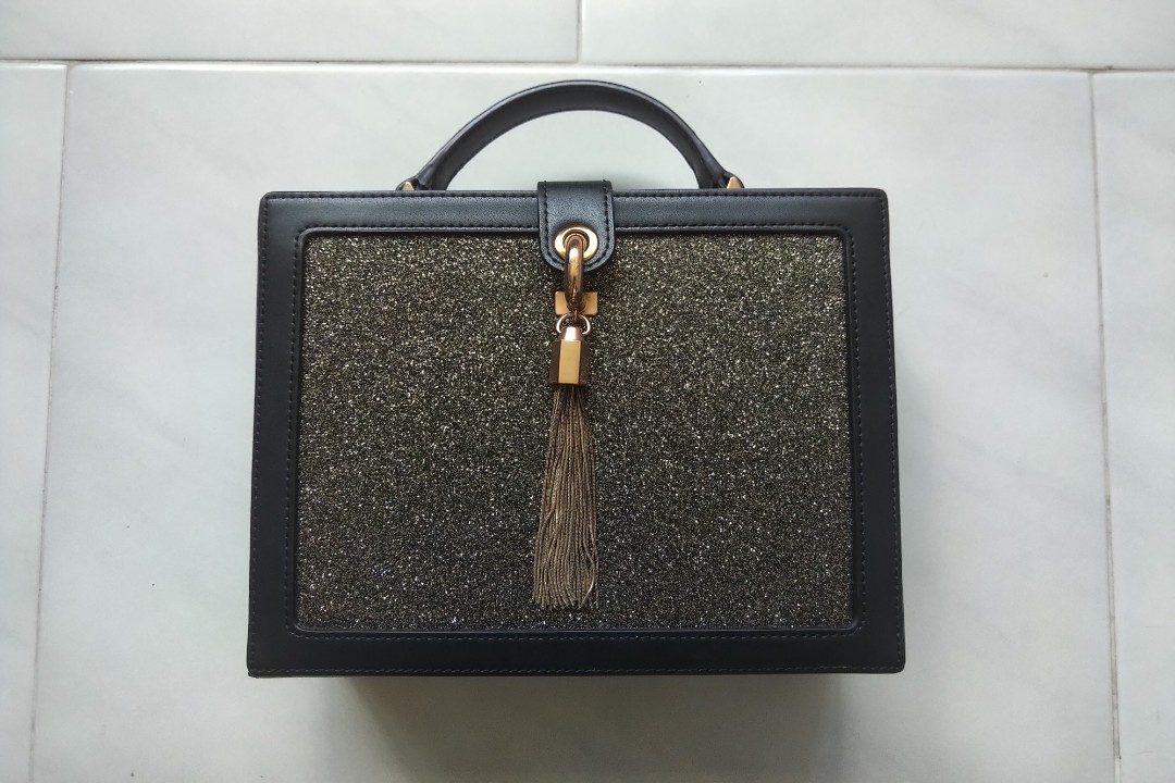 Charles and keith box bag cheap