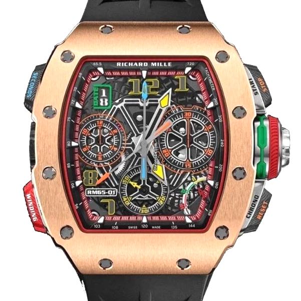 CHEAPEST Richard Mille RM65 01 Rose Gold