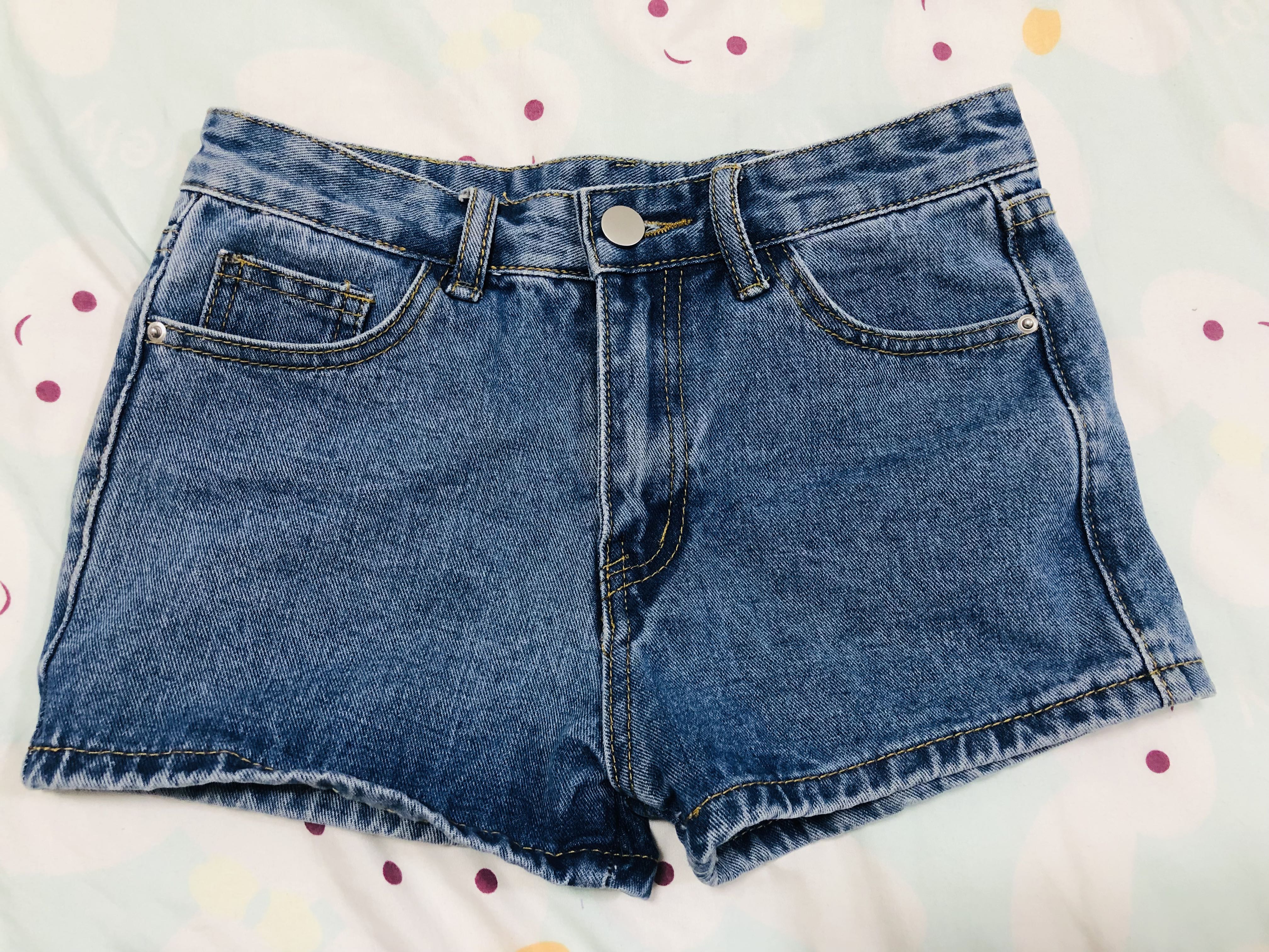 Children girl jeans pant short size 140 10 yrs old