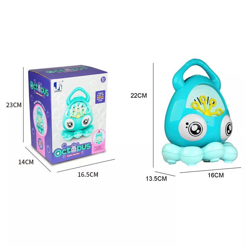 Children’s Octopus battery operated bubble machine - Blue (Category: Kids Toys) located in Quezon City. Submitted by kryshnanzyanna (Listing ID 1168907737, Image 2). Description: Children’s Octopus battery operated bubble machine - Blue Php 500 ** battery not included, new, deformed box.