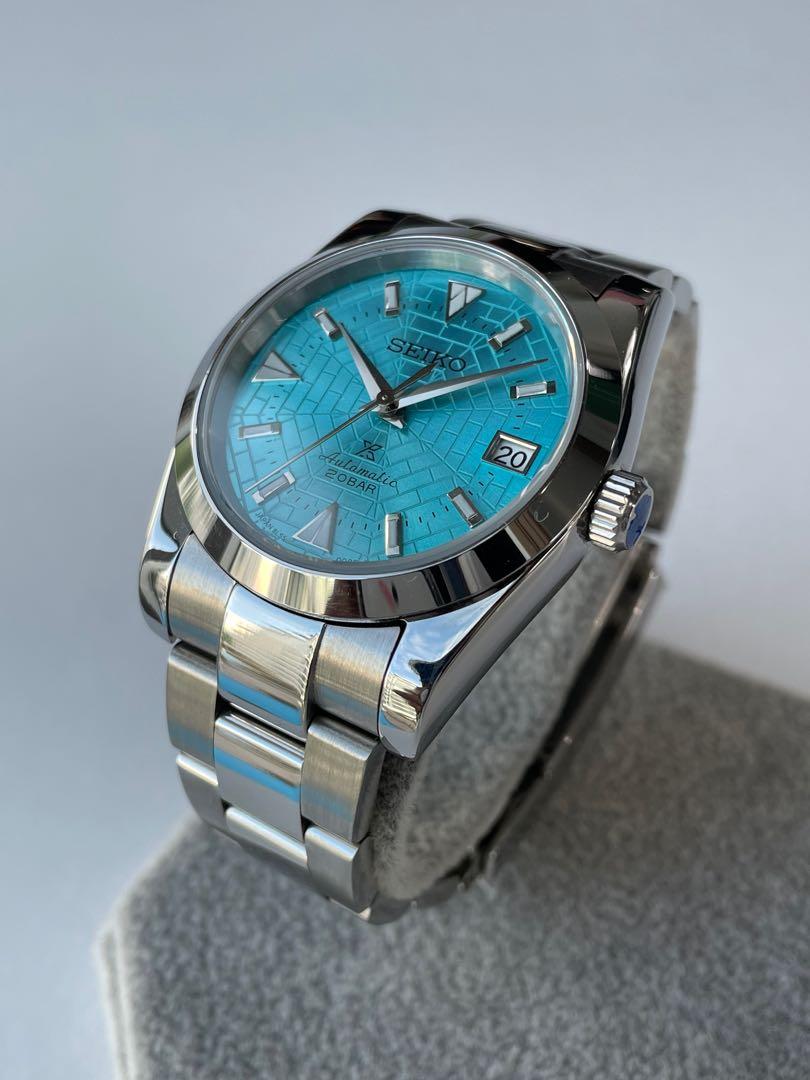 Custom Seiko Mod Tiffany Ginza Alpinist, Men's Fashion, Watches &  Accessories, Watches on Carousell