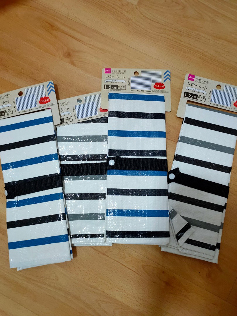 Daiso picnic mats, Hobbies & Toys, Travel, Travel Essentials
