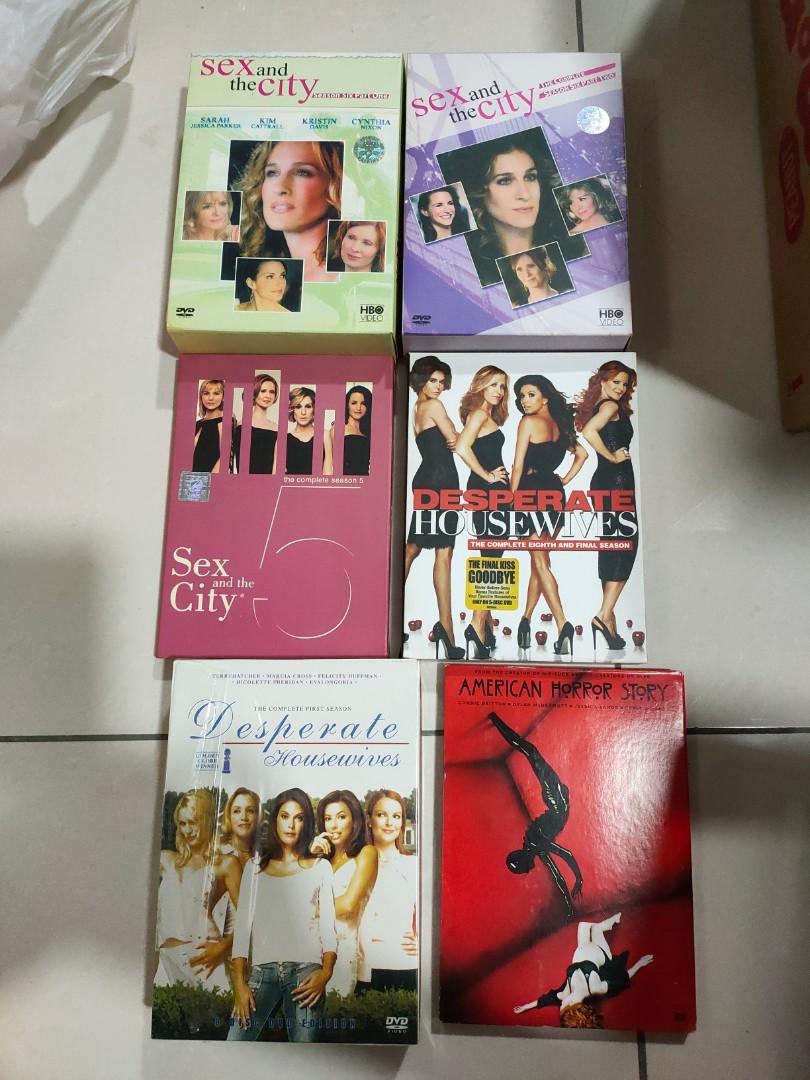 desperate housewives, sex and the city, american horror story, Hobbies and Toys, Music and Media, CDs and DVDs on Carousell pic