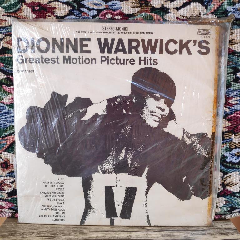 Dionne Warwick Dionne Warwick S Greatest Motion Picture Hits Hobbies Toys Music Media Vinyls On Carousell