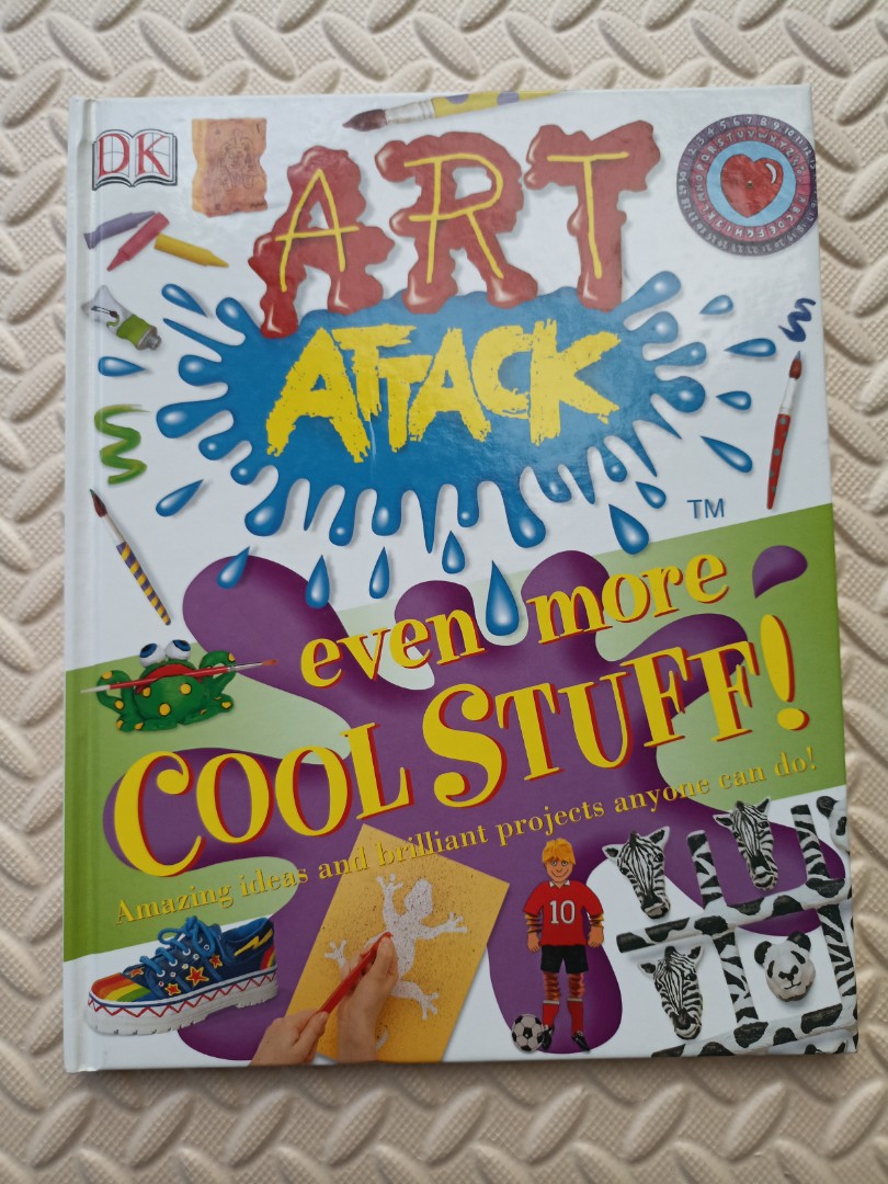 DK Art Attack, Hobbies & Toys, Books & Magazines, Children's Books on