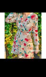 Dress Flower Broken White