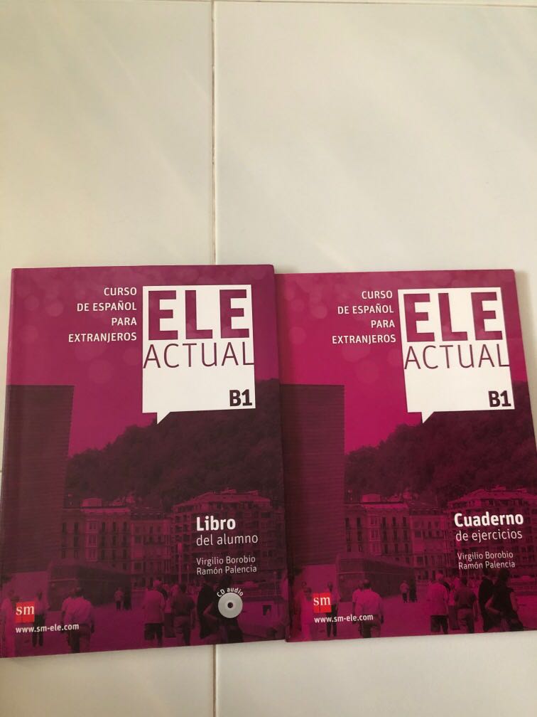 Ele actual B1 Spanish textbook and workbook, Hobbies & Toys, Books ...