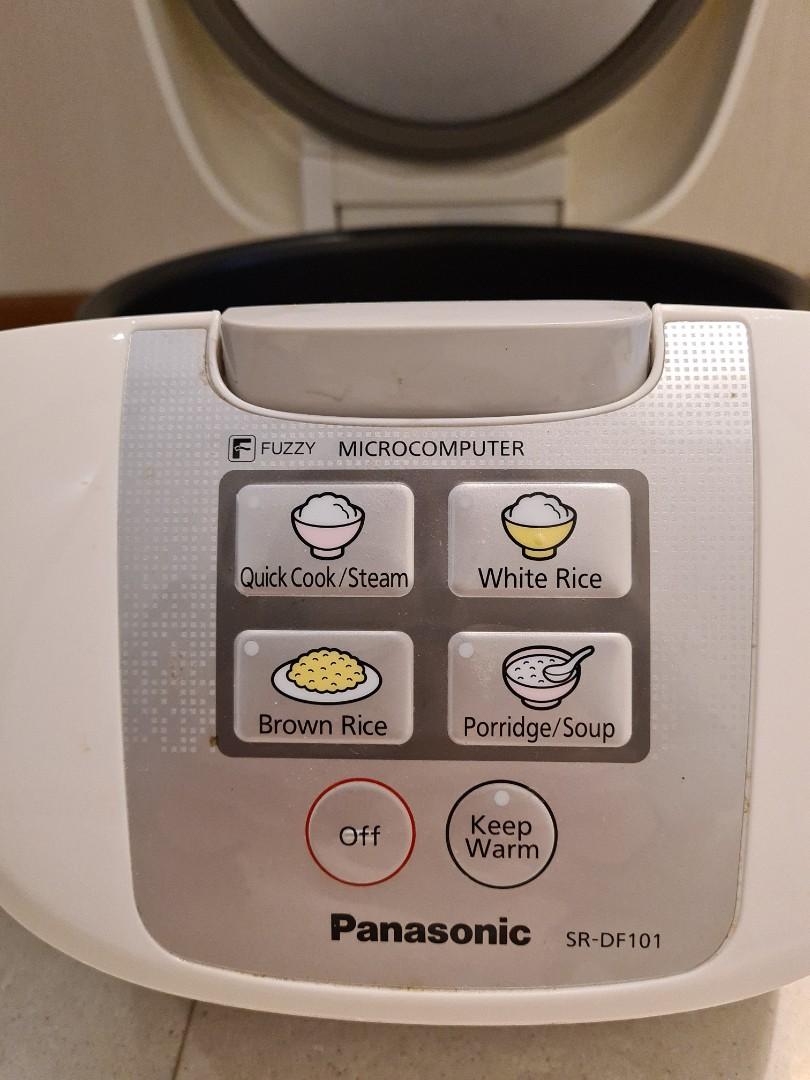 Electronic Rice Cooker, Panasonic SRDF101, TV & Home Appliances