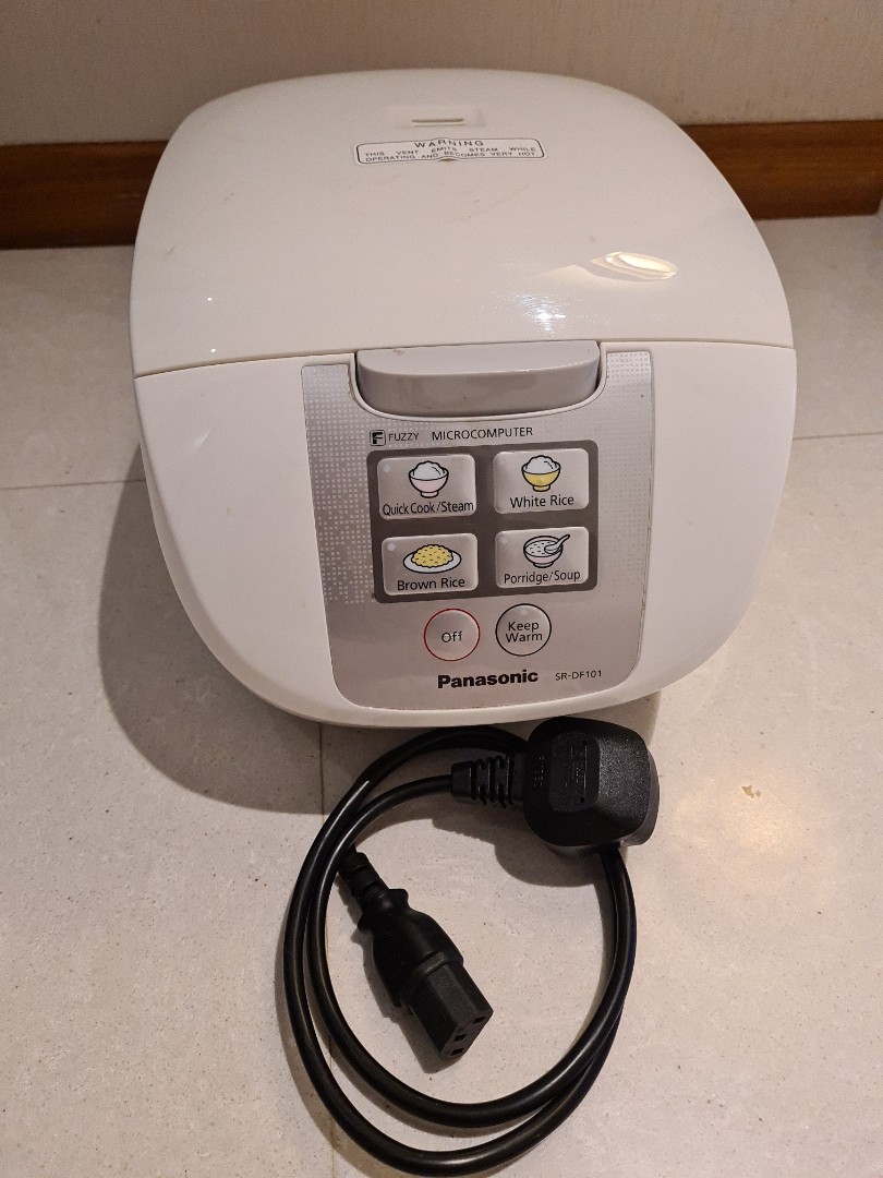 Electronic Rice Cooker, Panasonic SRDF101, TV & Home Appliances