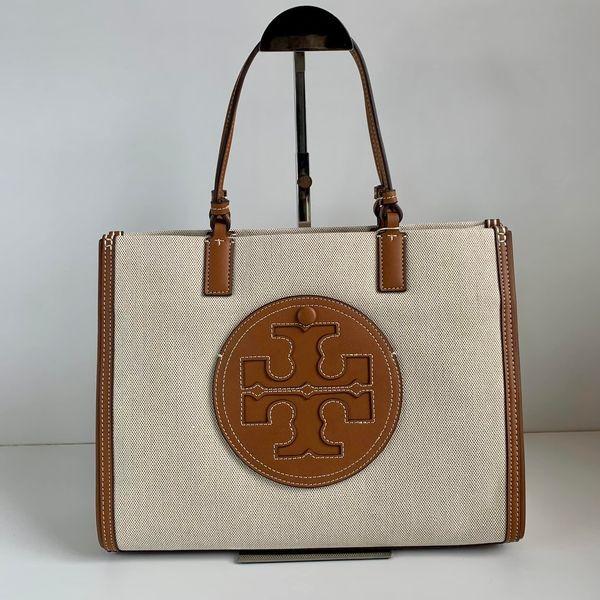 Ella Canvas Tote - Tory Burch, Luxury, Bags & Wallets on Carousell