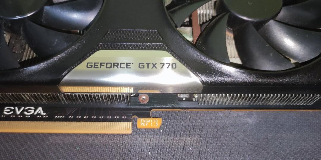 EVGA GTX 770 2GB graphic card Computers Tech Parts