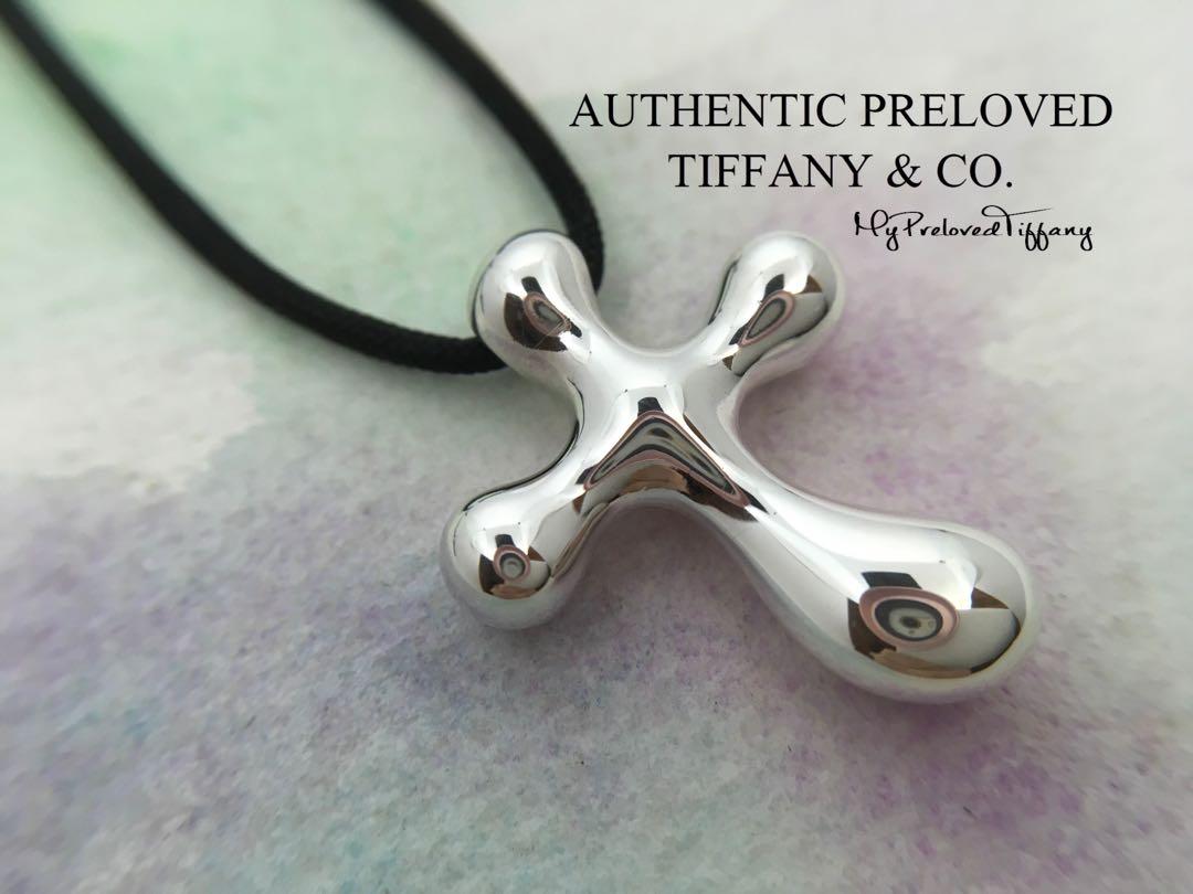 Tiffany & co hot sale cross pendant