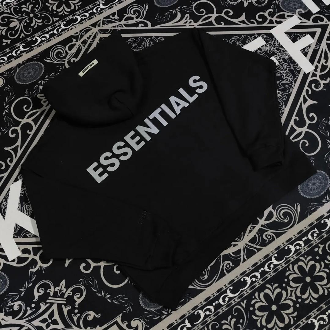 Fear of God Essentials 3M Logo Pullover Hoodie Men s Fashion