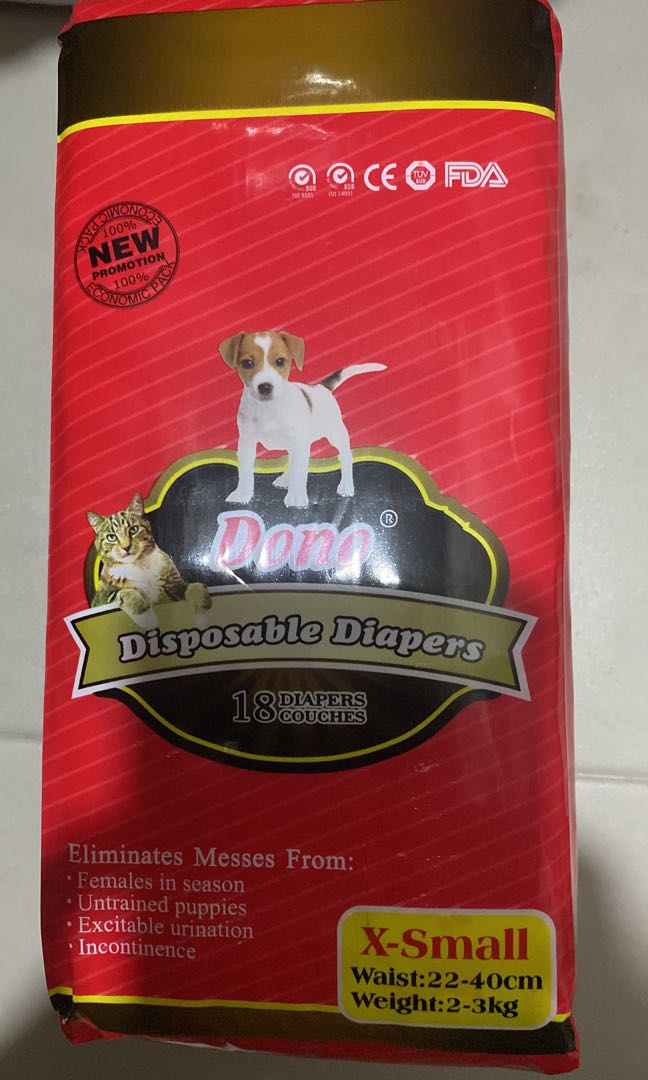 small pet diapers