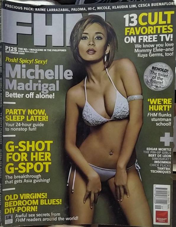 FHM Magazine September 2007 Michelle Madrigal, Hobbies & Toys, Books &  Magazines, Magazines on Carousell