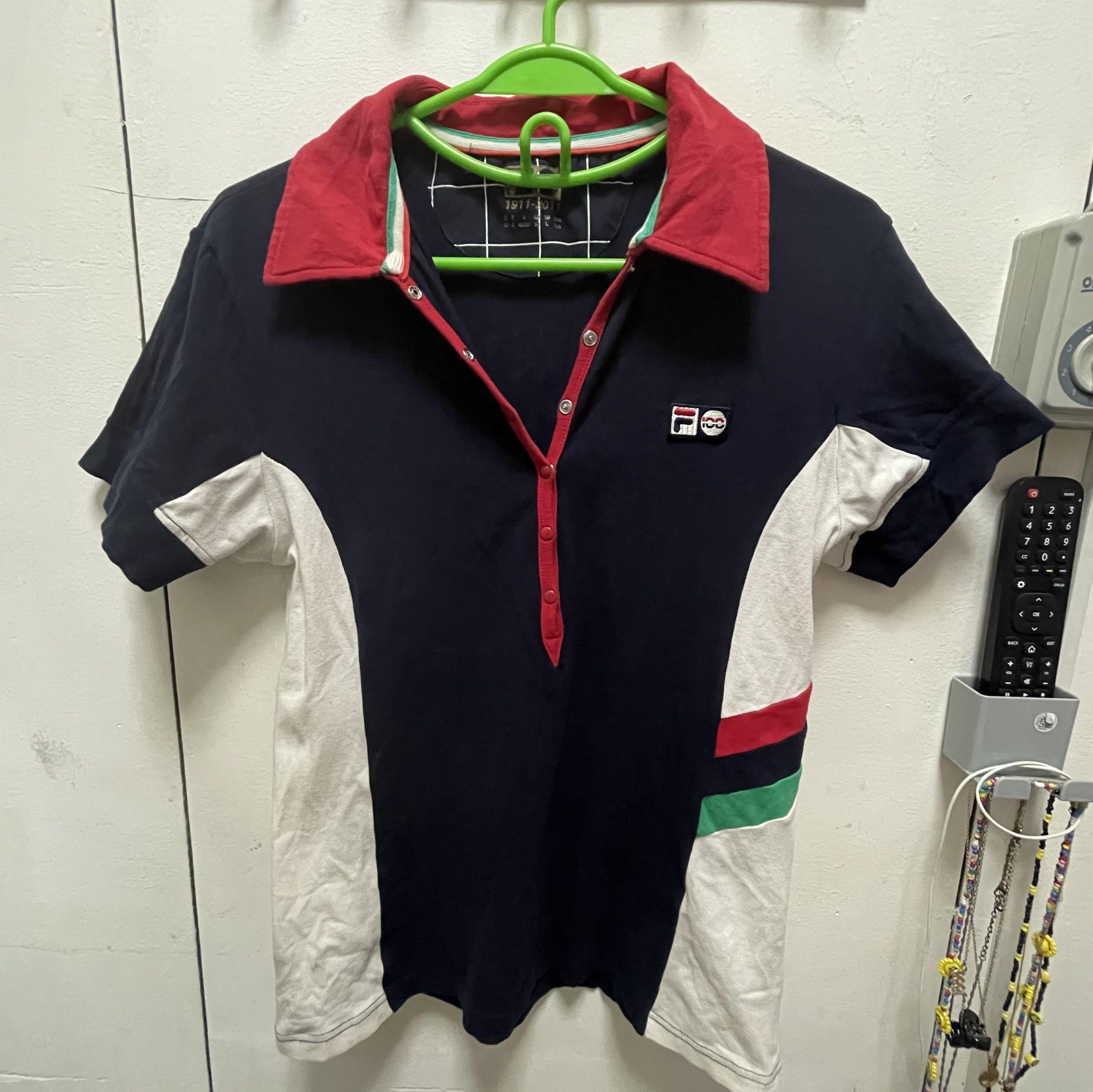 VINTAGE FILA POLO SHIRT for Women Women s Fashion Tops Blouses