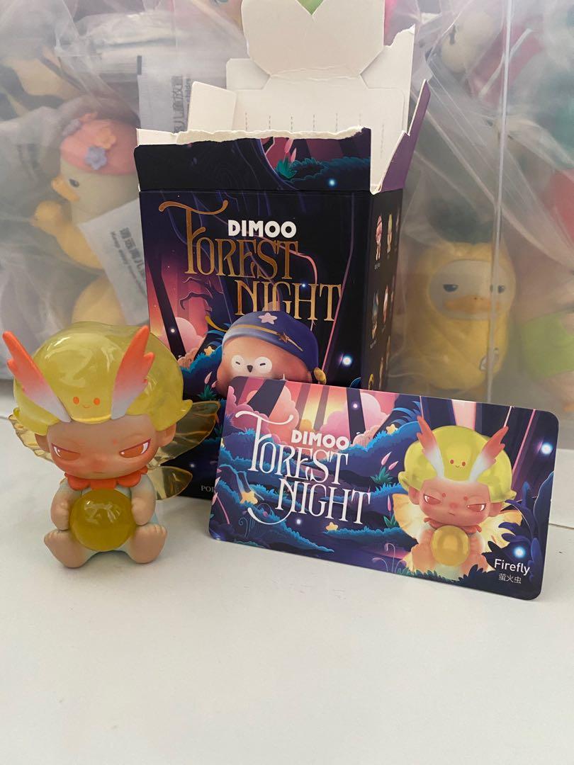 Firefly and Baby Bat - POP MART Dimoo Forest Night Series, Hobbies ...
