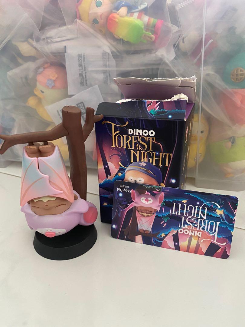 Firefly and Baby Bat - POP MART Dimoo Forest Night Series, Hobbies ...
