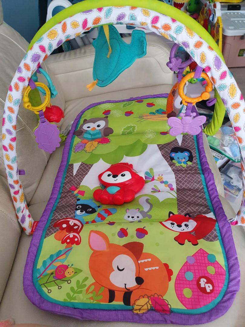 Fisher price woodland friends 3 in 1 musical activity gym sale