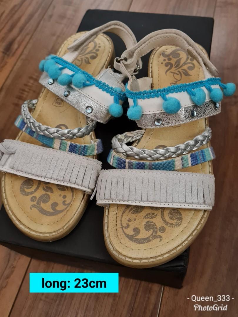 infant leather sandals