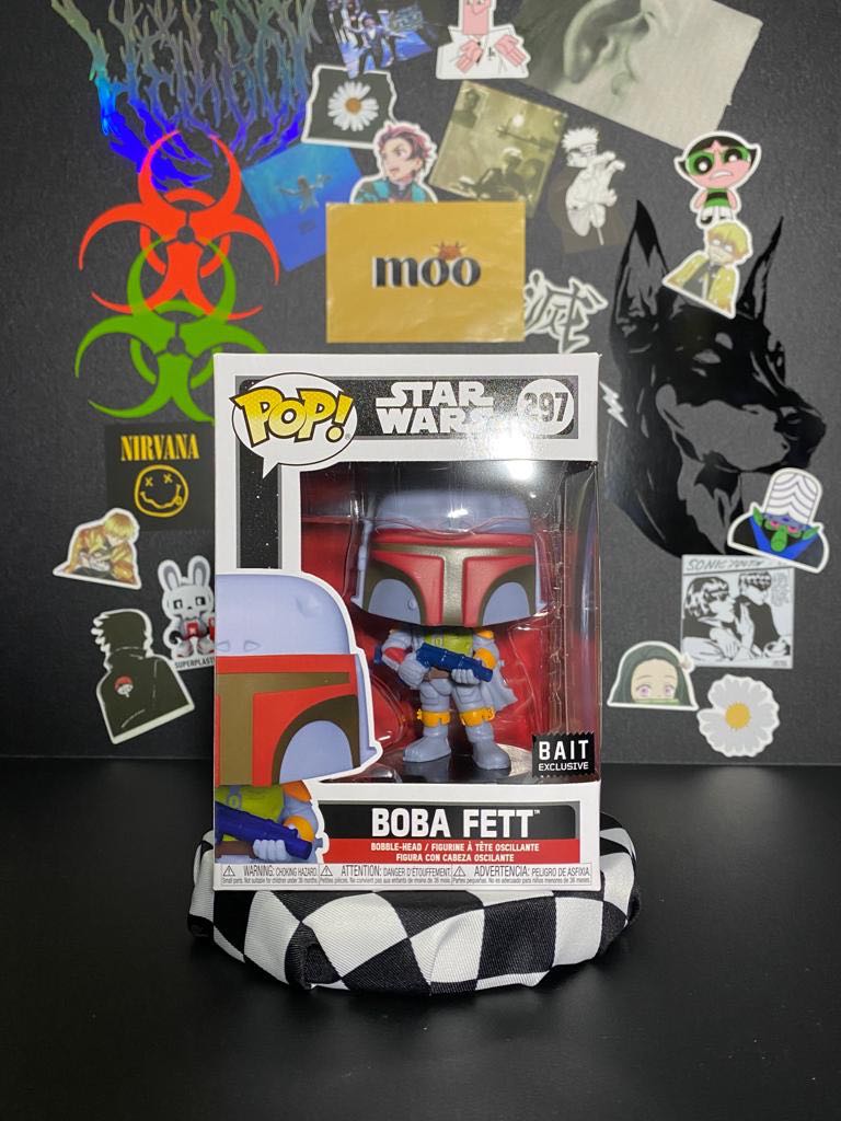 Funko Pop! Bait Exclusive Star Wars Vintage Boba Fett, Hobbies & Toys, Toys  & Games on Carousell