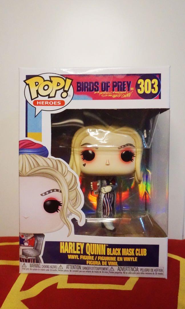 Figura Funko Pop! Heroes: Birds of Prey- Harley Quinn (Black Mask Club)