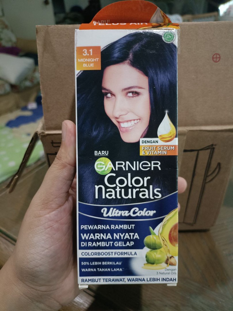 Midnight Blue Hair Dye  Nutrisse Ultra Color  Garnier