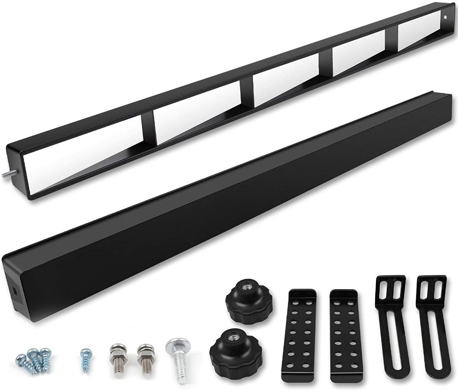 Golf Cart 5 Panel Mirror fits EZGO RXV & TXT, Club Car DS & Precedent