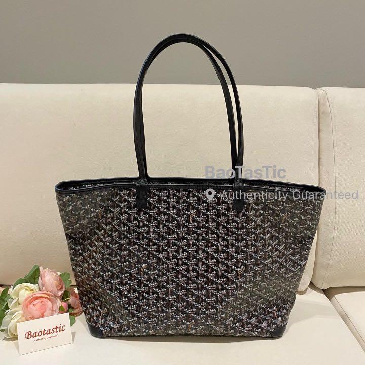 Goyard Artois Tote Bag in PM size white, Luxury, Bags & Wallets on Carousell