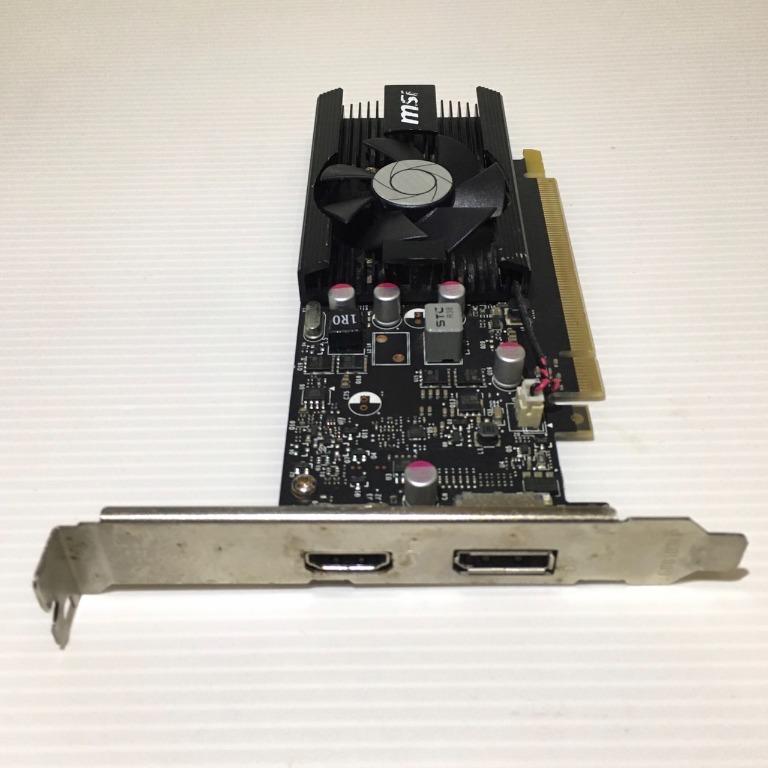 GT 1030】微星GeForce GT 1030 2G LP OC；顯示卡(免插電), 電腦及科技