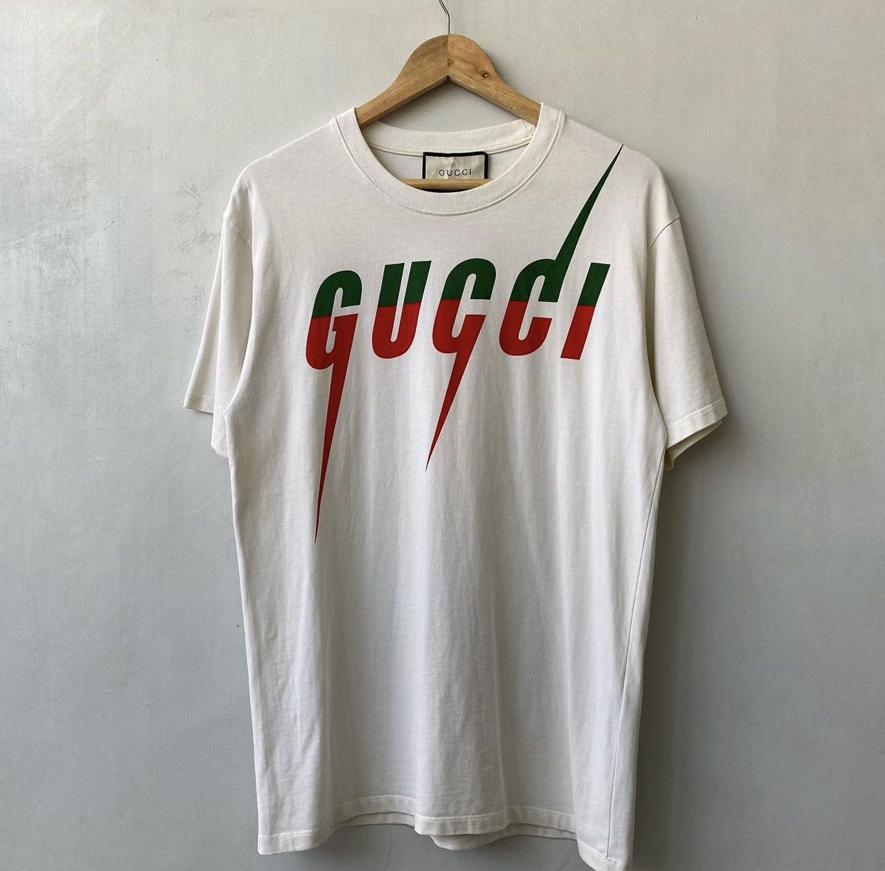 Gucci Blade Tee Shirt, Luxury, Apparel on Carousell
