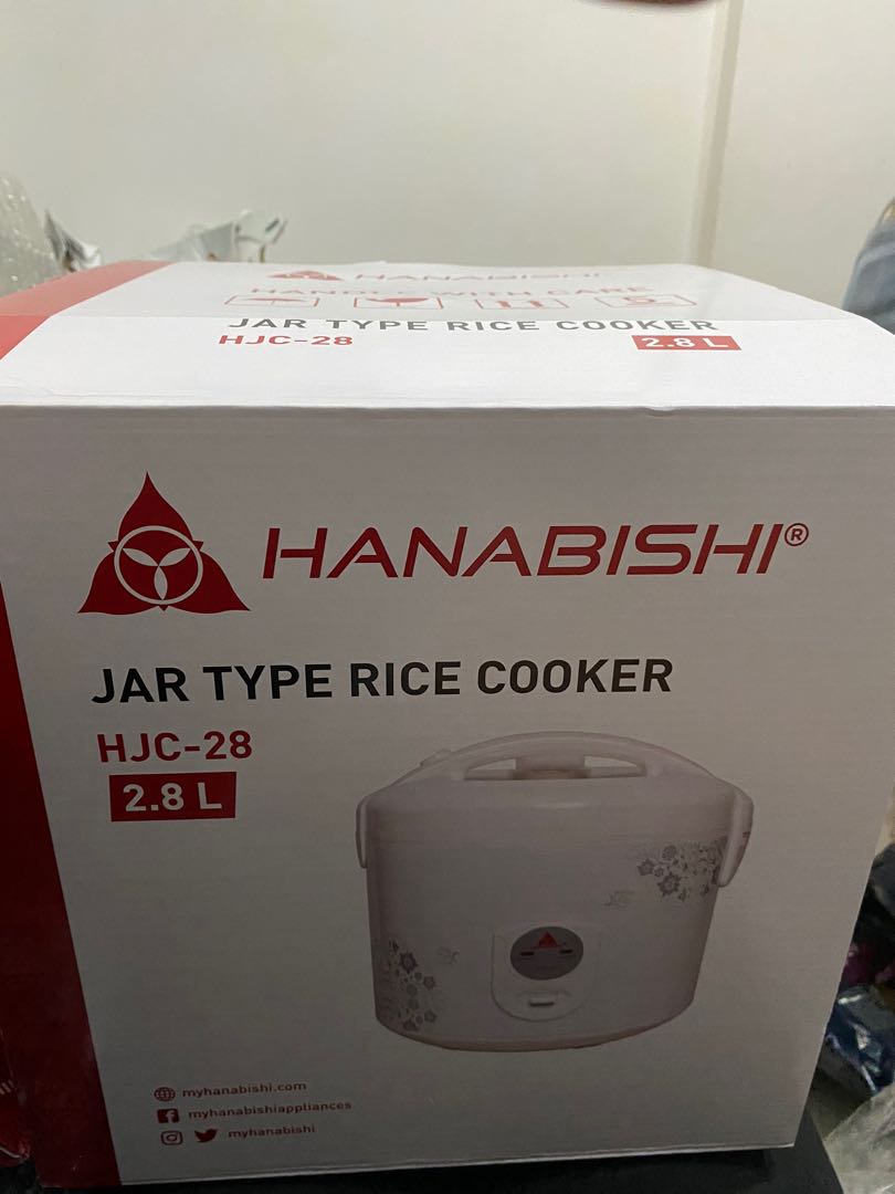 Hanabishi Rice cooker 2.8L, TV & Home Appliances, Kitchen Appliances, Cookers on Carousell