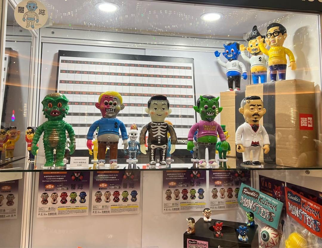 Dr. Hyde 3つ目 HEADLOCKSTUDIO Dcon ワンフェス WF HEAD LOCK STUDIO ドクターハイド medicom toy Knuckle's Kustom Monsters Lil' FRANKY