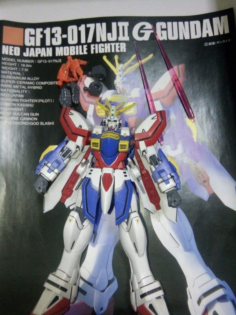 HG 1/144 GOD GUNDAM (Category: Gundam & Model Kits) located in Santa Maria. Submitted by rainebasilio06 (Listing ID 1168975862, Image 2). Description: for sale hg 1 144 god gundam issue glued head.