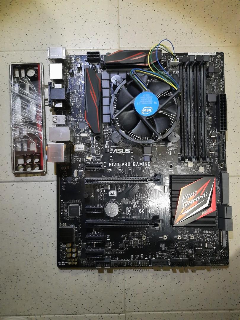 聖誕年度速銷）i5 6500, asus h170 pro gaming, corsair ddr4 2133 4g