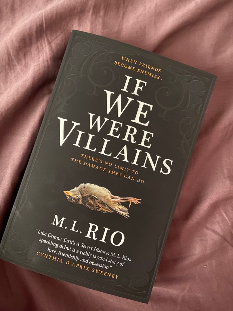 IF WE WERE VILLAINS BY M.L. RIO, Hobbies & Toys, Books & Magazines,  Storybooks on Carousell