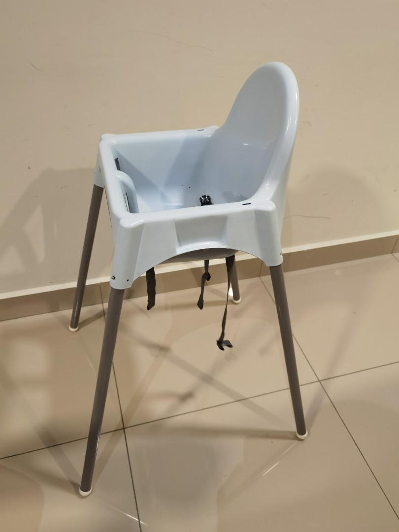IKEA baby high chair with table attached., Babies & Kids, Nursing