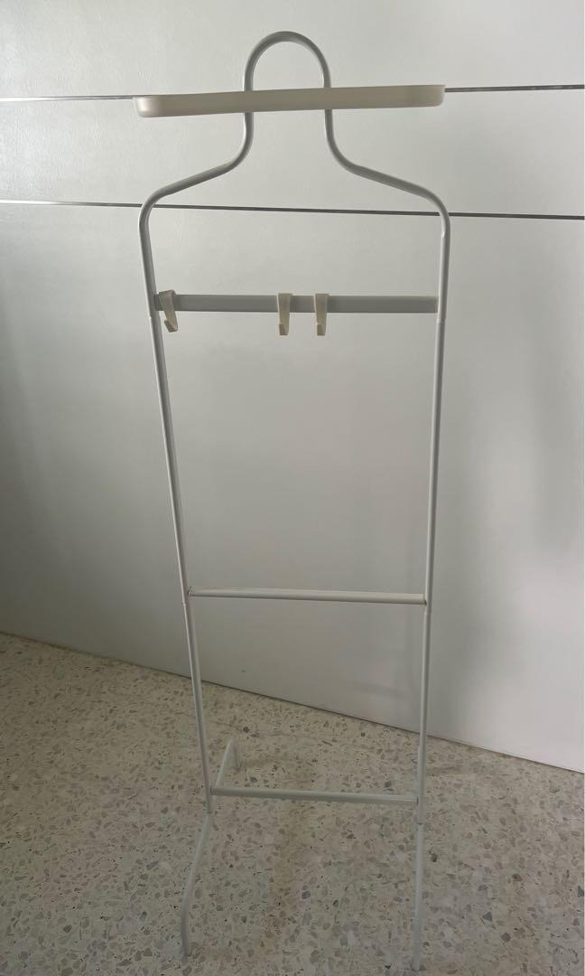 ikea clothes rack white, Furniture & Home Living, Home Improvement