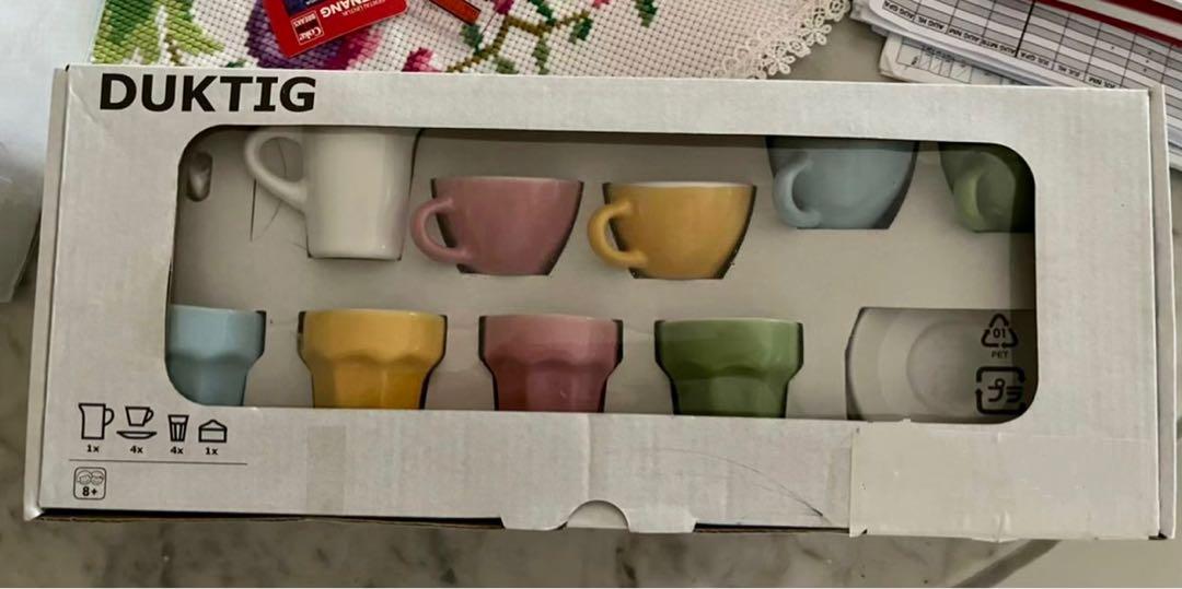 IKEA DUKTIG tea set Hobbies Toys Toys Games on Carousell