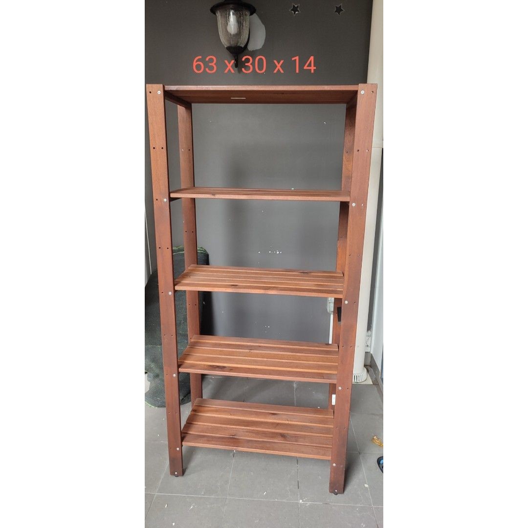 Ikea outdoor shop shelf
