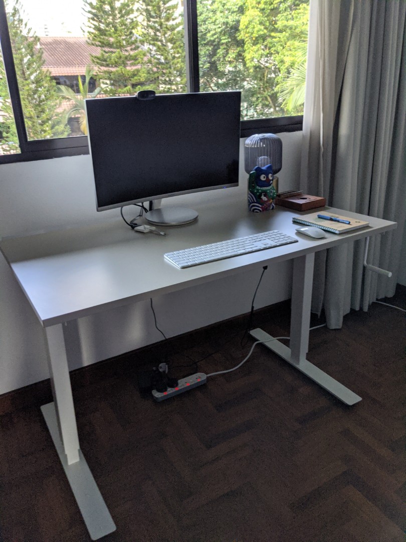 Ikea Trotten Standing Desk (used for less than 1 month), Furniture & Home Living, Furniture