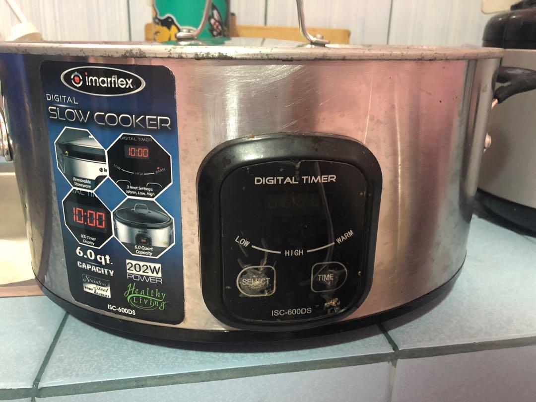 Imarflex Slow cooker, TV & Home Appliances, Kitchen Appliances, Cookers