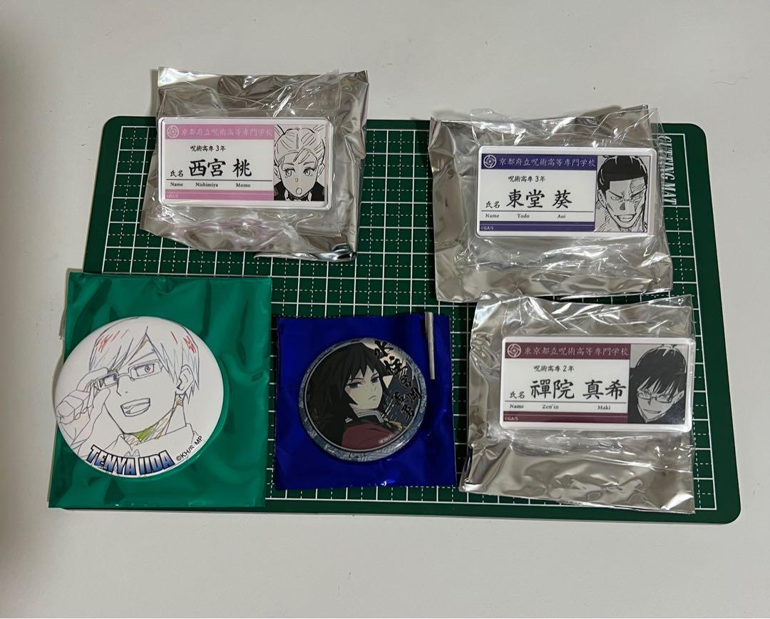 INSTOCK! Jujutsu kaisen jujutsu kaisen jjk JJK acrylic name tag badge