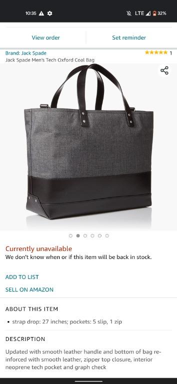 Jack spade tote bag sale clearance