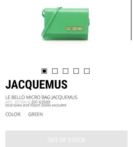 Le deals bello jacquemus